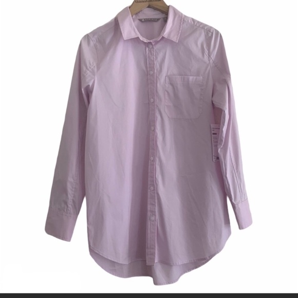 Athleta Long Lean Passage Button-Down Shirt - Picture 2 of 10